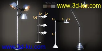 3D打印模型B.E.T.T.Y. Adjustable Floor Lamps的图片