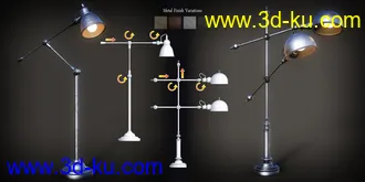 3D打印模型B.E.T.T.Y. Adjustable Floor Lamps的图片