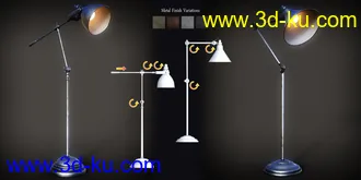 3D打印模型B.E.T.T.Y. Adjustable Floor Lamps的图片