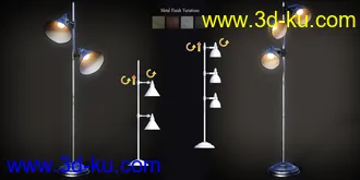 3D打印模型B.E.T.T.Y. Adjustable Floor Lamps的图片