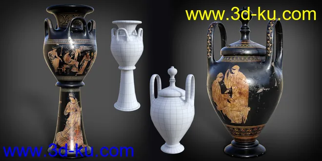 B.E.T.T.Y. Archaic Pottery 01模型的图片2