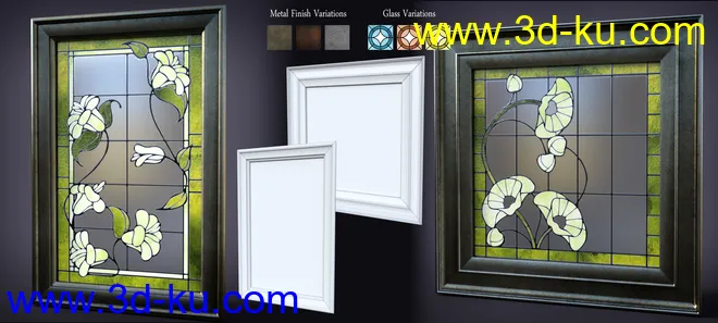 B.E.T.T.Y. Stained Glass Mirrors模型的图片7