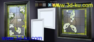 3D打印模型B.E.T.T.Y. Stained Glass Mirrors的图片