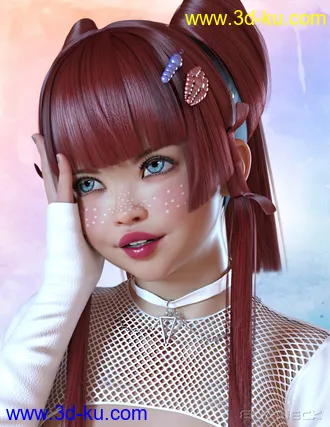 3D打印模型Baboo for Genesis 8 and Genesis 8.1 Female的图片