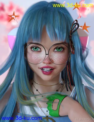 3D打印模型Baboo for Genesis 8 and Genesis 8.1 Female的图片