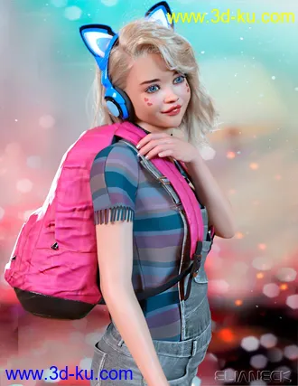 3D打印模型Baboo for Genesis 8 and Genesis 8.1 Female的图片