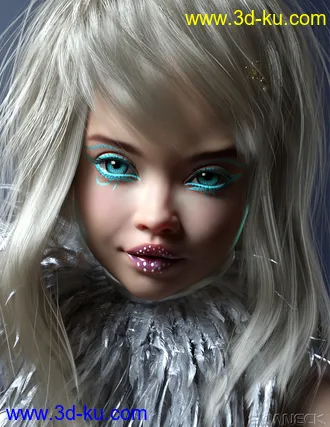 Baboo for Genesis 8 and Genesis 8.1 Female模型的图片20