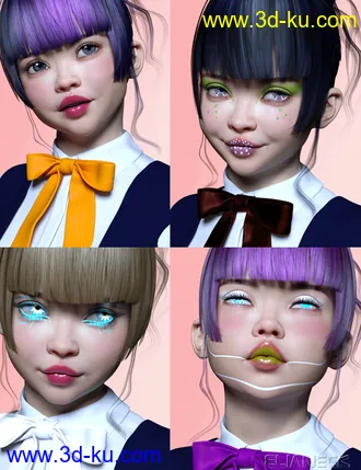3D打印模型Baboo for Genesis 8 and Genesis 8.1 Female的图片
