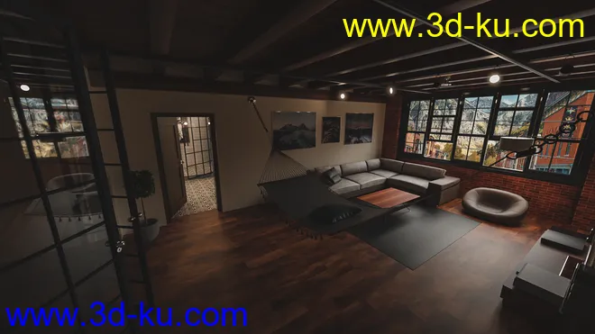 Bachelor's Hammock模型的图片3