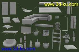 3D打印模型Bachelor's Hammock的图片