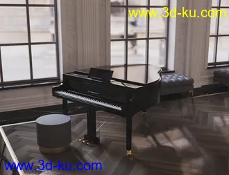 3D打印模型Ballet Dance Room的图片