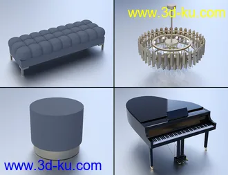 3D打印模型Ballet Dance Room的图片