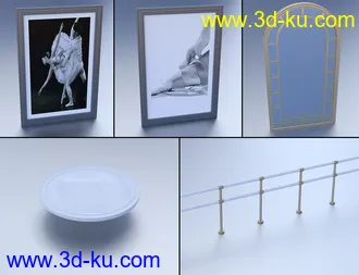 3D打印模型Ballet Dance Room的图片