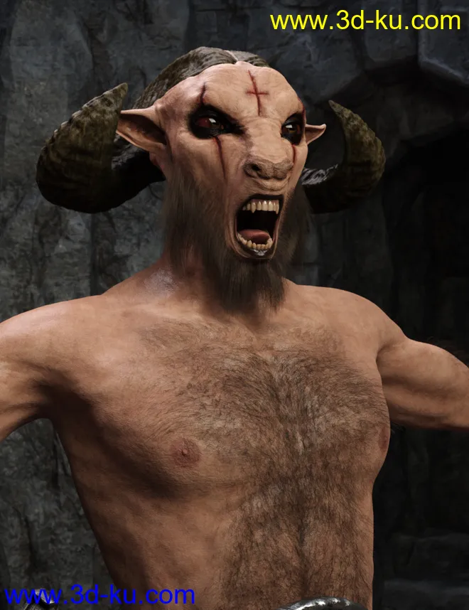 Bapho for Genesis 8 Male模型的图片4