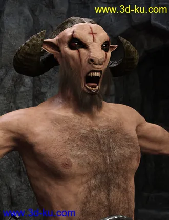 3D打印模型Bapho for Genesis 8 Male的图片
