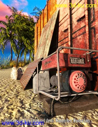 3D打印模型Beach Cabana的图片