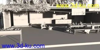 3D打印模型Beach Cabana的图片