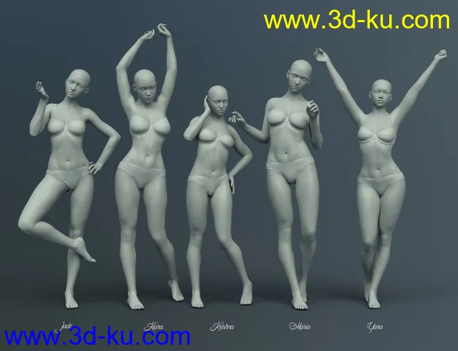 Beauties of the World for Genesis 8 Female模型的图片13