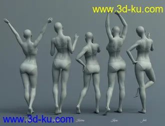 3D打印模型Beauties of the World for Genesis 8 Female的图片
