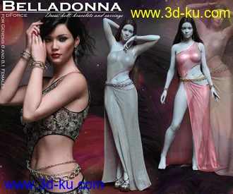 3D打印模型Belladonna for G8 and G8.1 Females的图片