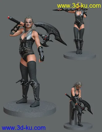 3D打印模型Birka Poses for Genesis 8 Female的图片