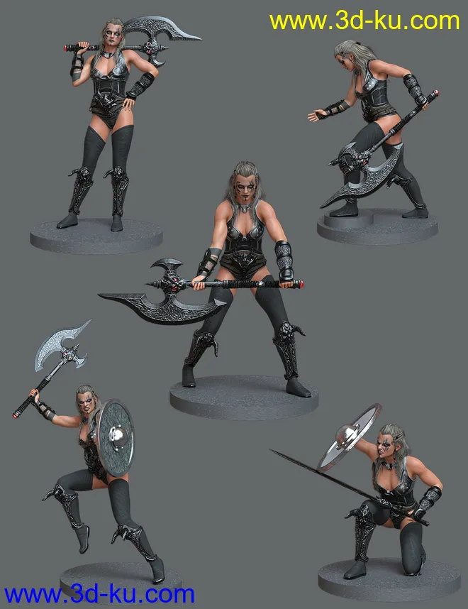 Birka Poses for Genesis 8 Female模型的图片5