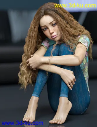 3D打印模型Bitsy For Genesis 8 Female的图片