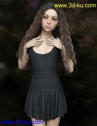 3D打印模型Bitsy For Genesis 8 Female的图片