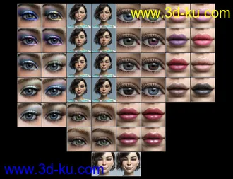 3D打印模型Bitsy For Genesis 8 Female的图片