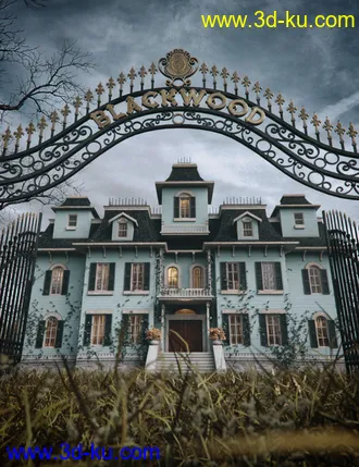 3D打印模型Blackwood Manor的图片