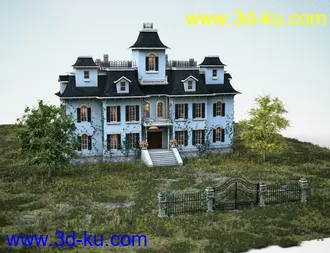 3D打印模型Blackwood Manor的图片