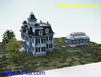 3D打印模型Blackwood Manor的图片