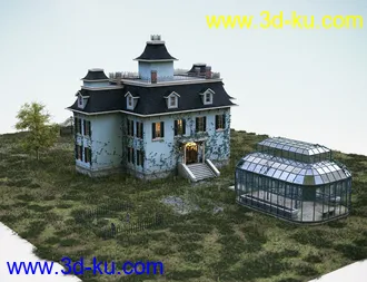 3D打印模型Blackwood Manor的图片
