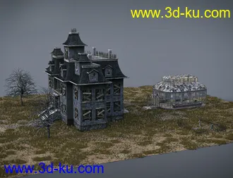 3D打印模型Blackwood Manor的图片