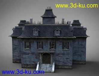 3D打印模型Blackwood Manor的图片