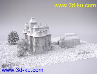 3D打印模型Blackwood Manor的图片