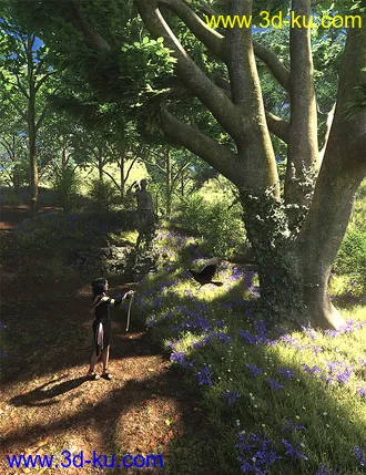 3D打印模型Bluebell Wood的图片