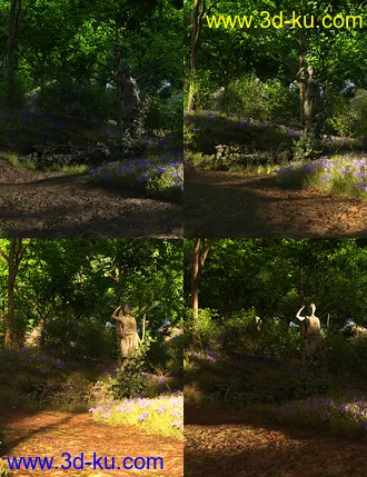 3D打印模型Bluebell Wood的图片