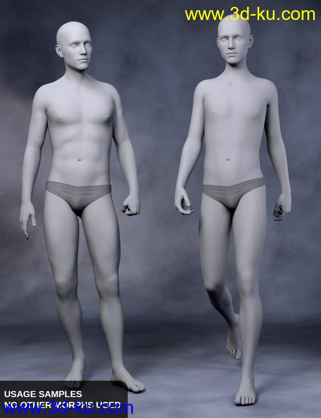 Body Morph Kit for Genesis 3 Male and Merchant Resource模型的图片2