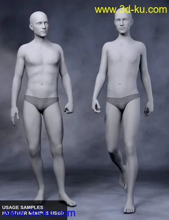 3D打印模型Body Morph Kit for Genesis 3 Male and Merchant Resource的图片