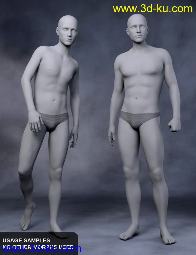 Body Morph Kit for Genesis 3 Male and Merchant Resource模型的图片3
