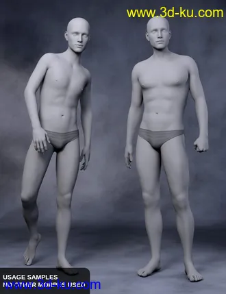 3D打印模型Body Morph Kit for Genesis 3 Male and Merchant Resource的图片