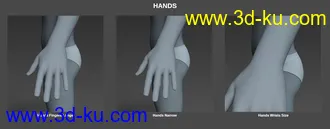 3D打印模型Body Morph Kit for Genesis 8 Male的图片