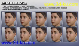 3D打印模型Body Shapes Younger Genesis 3 Male的图片