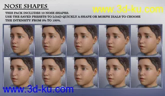 3D打印模型Body Shapes Younger Genesis 3 Male的图片