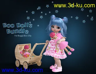 3D打印模型Boo Dolls Bundle的图片