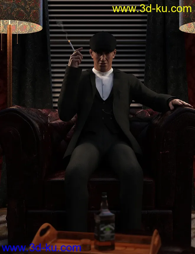 Brawler Life Poses for Alex Capital 8.1模型的图片1