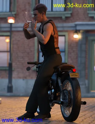 3D打印模型Brawler Life Poses for Alex Capital 8.1的图片