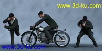 3D打印模型Brawler Life Poses for Alex Capital 8.1的图片