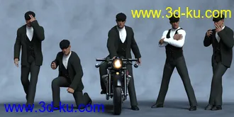 3D打印模型Brawler Life Poses for Alex Capital 8.1的图片